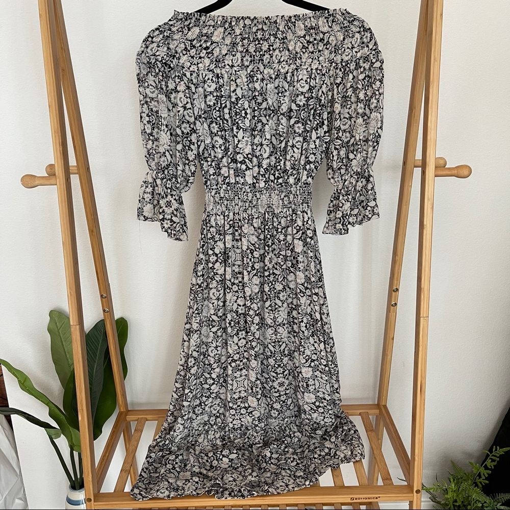 Miss Los Angeles off the shoulder dress